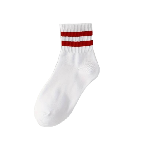 Calcetines Vintage (Rojo )