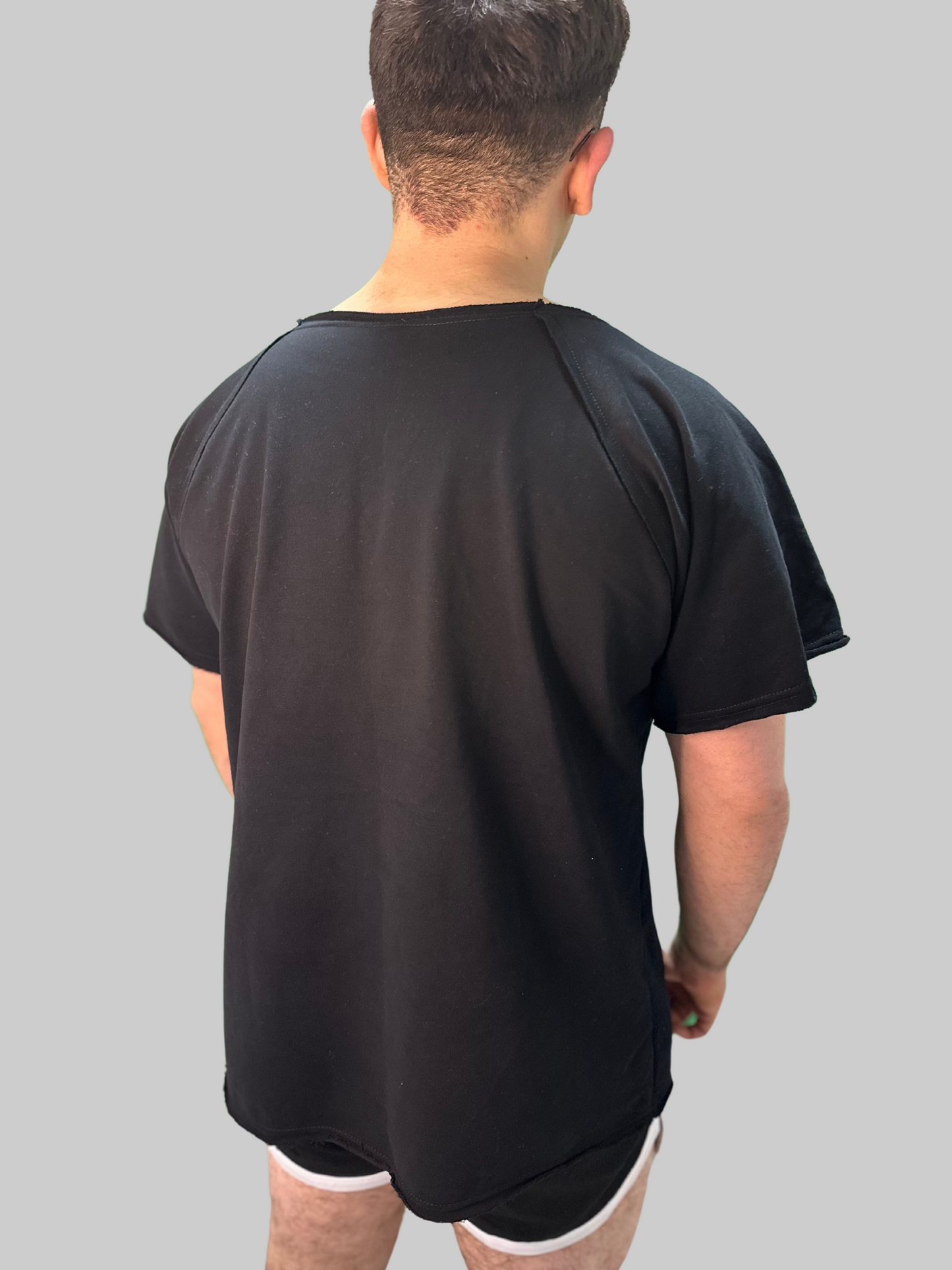 Camiseta Oversize ''Old School" (Negro)