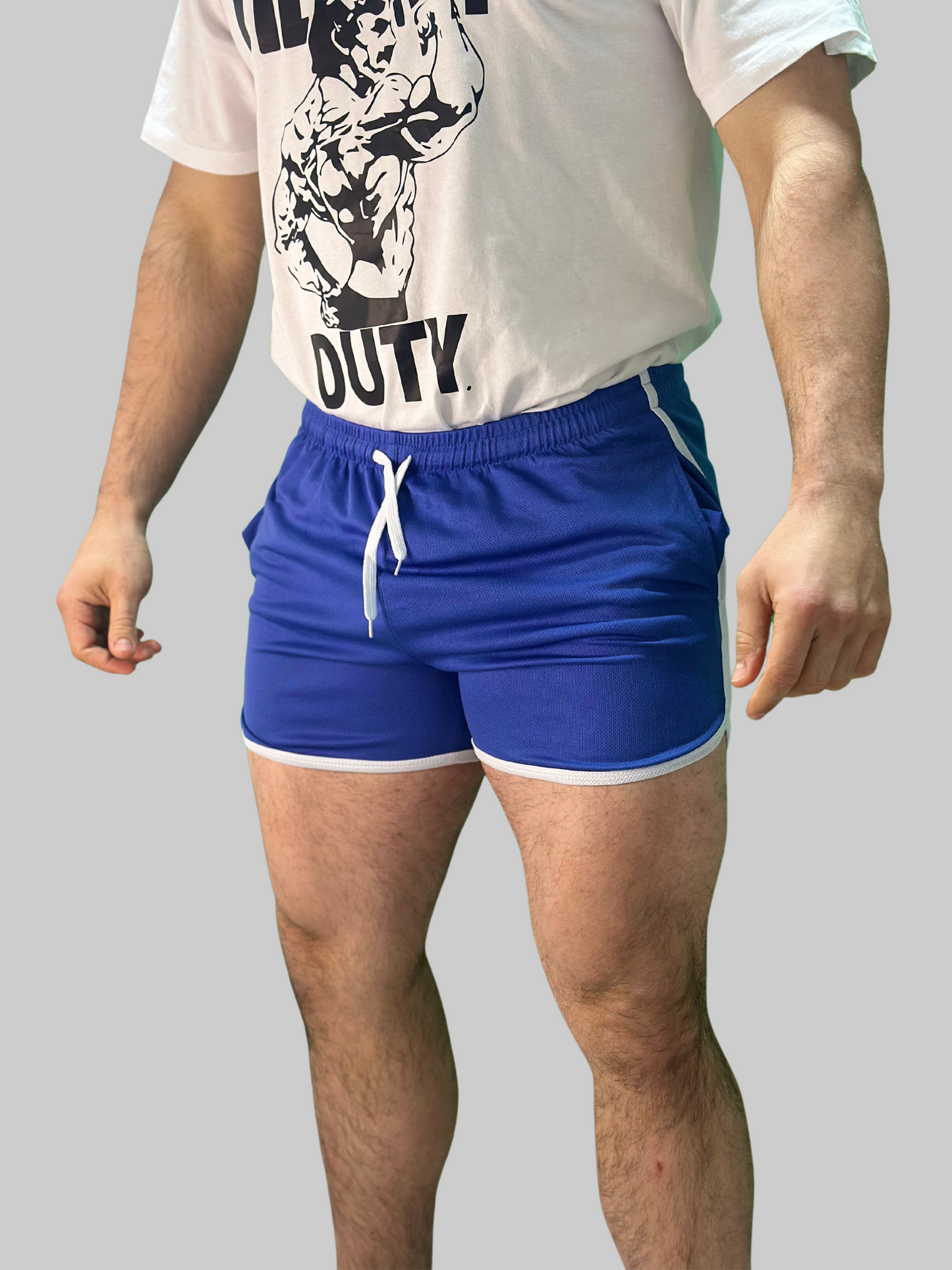 Shorts Golden Era (Azul y Blanco)