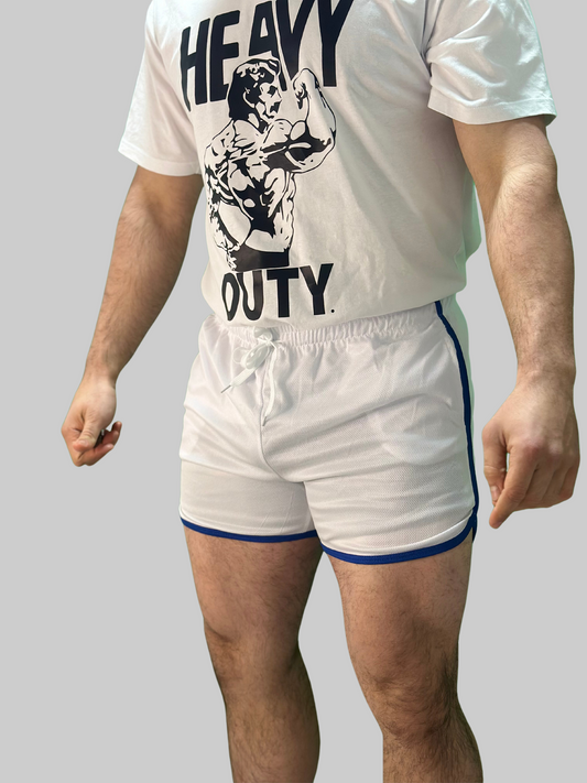 Shorts Golden Era (Blanco y azul)