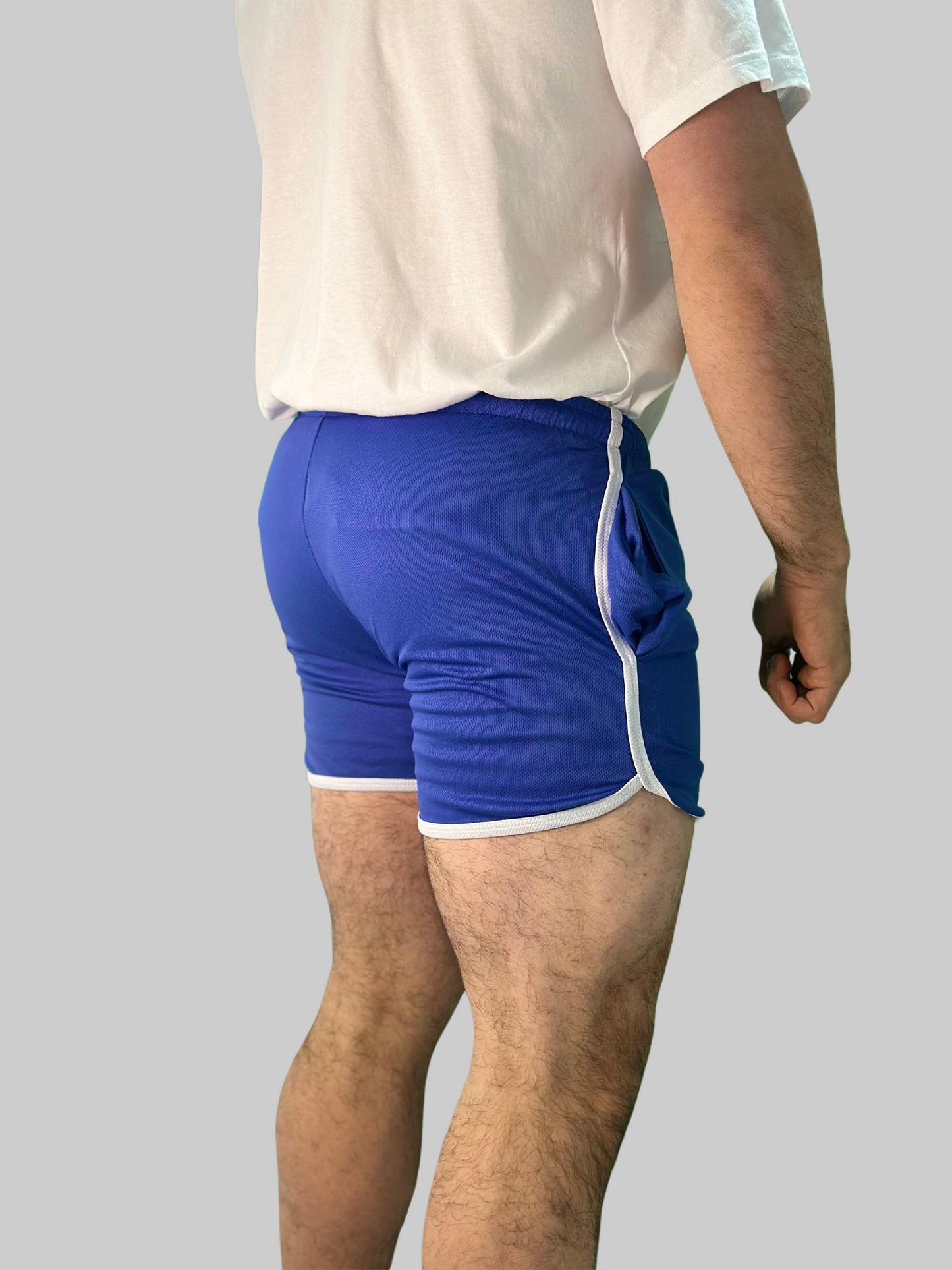 Shorts Golden Era (Azul y Blanco)